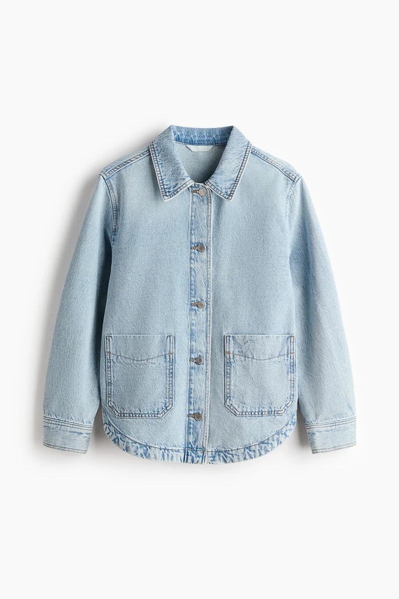 H&M Denim shacket